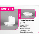 CAJA TERMICA MODELO CT-4 BULTO X 200 UNIDADES COD CT-4 CAJA TERMICA MODELO CT-4 BULTO X 200 UNIDADES COD CT-4